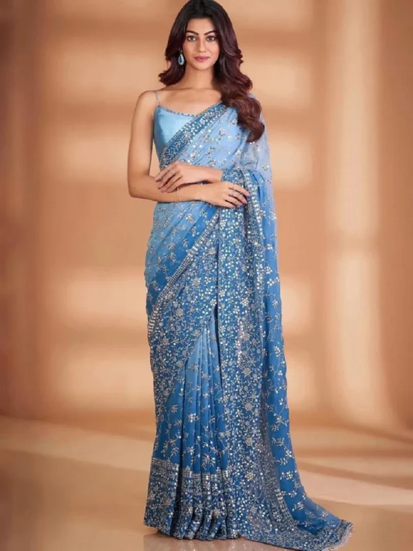 Georgette Party Wear Saree