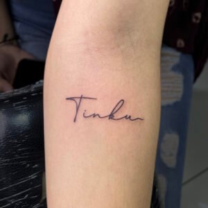 tinku name tattoo